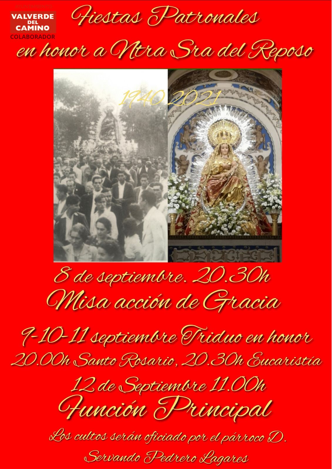 Fiestas patronales en honor de Nuestra Señora del Reposo  